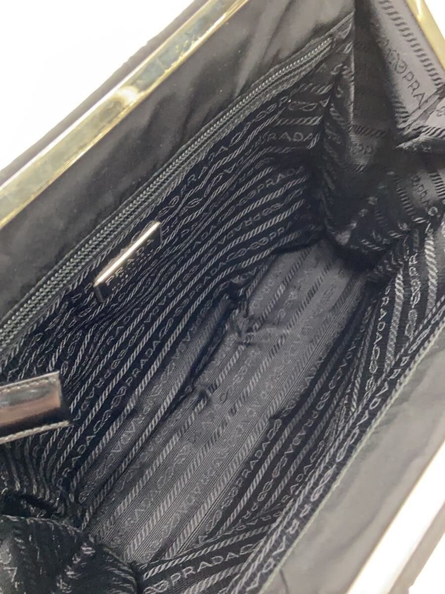 PRADA handbag nylon black 6