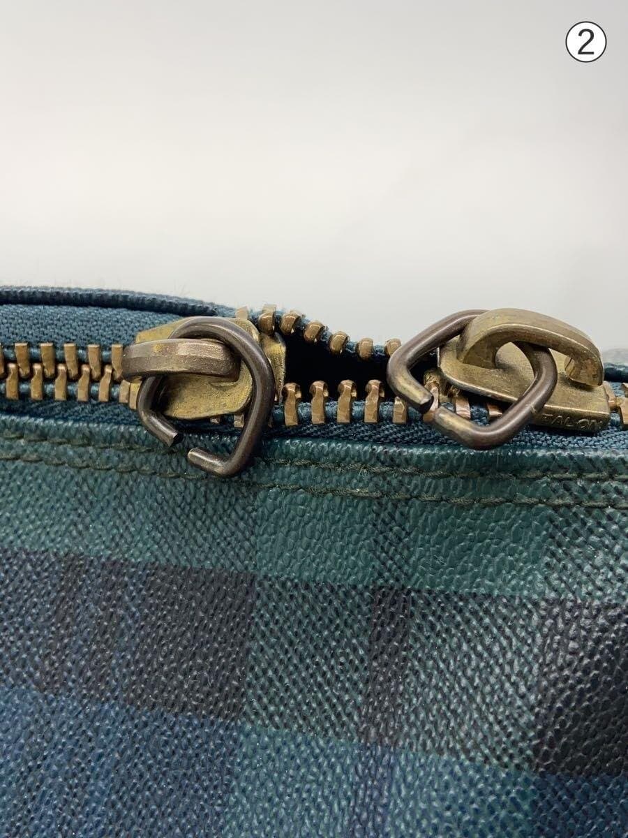 POLO RALPH LAUREN Boston Bag Green Tartan CK 7