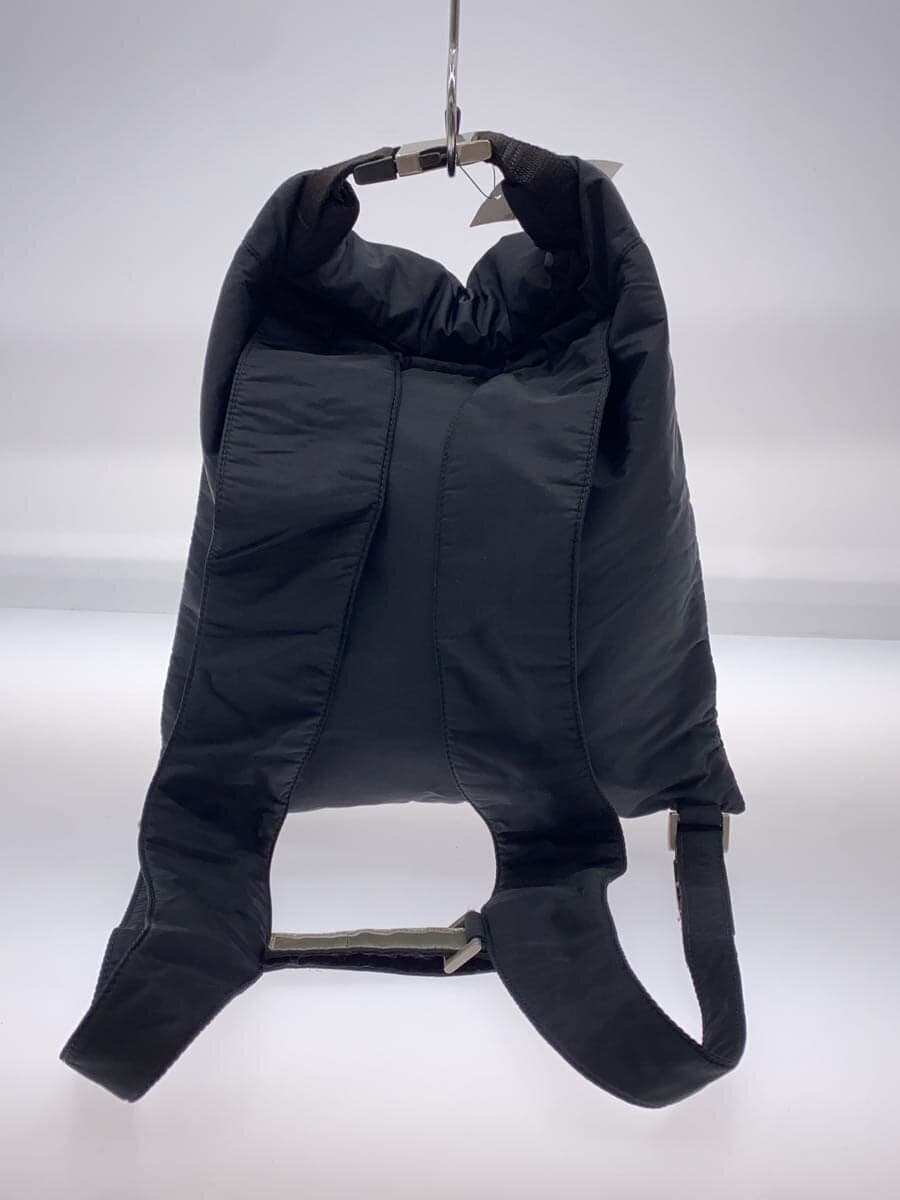 PRADA shoulder bag nylon BLK 3