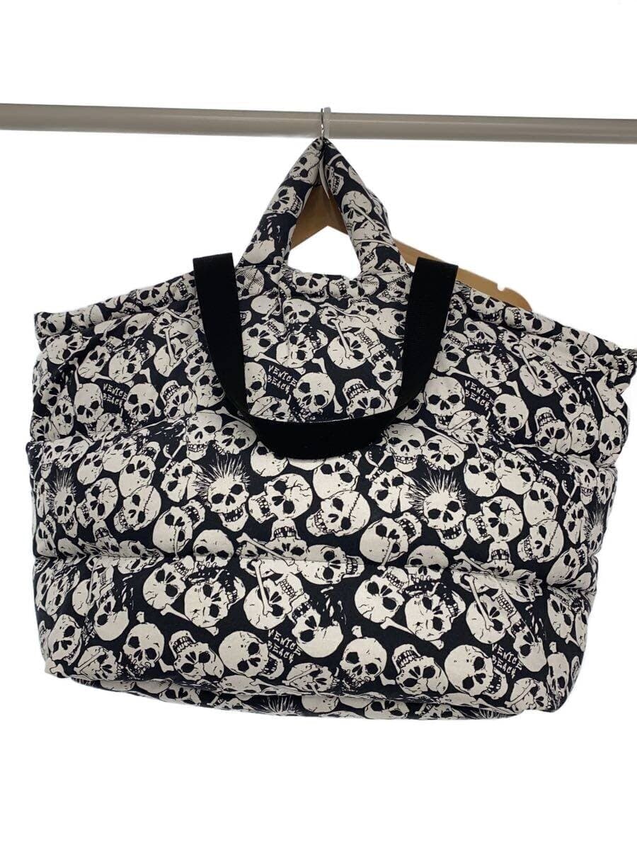 ERL Tote Bag BLK All Over Pattern