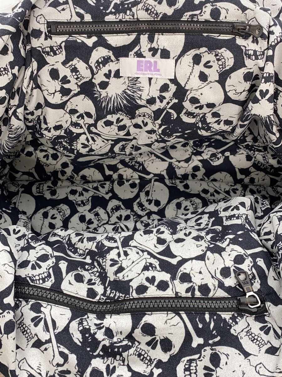ERL Tote Bag BLK All Over Pattern 6
