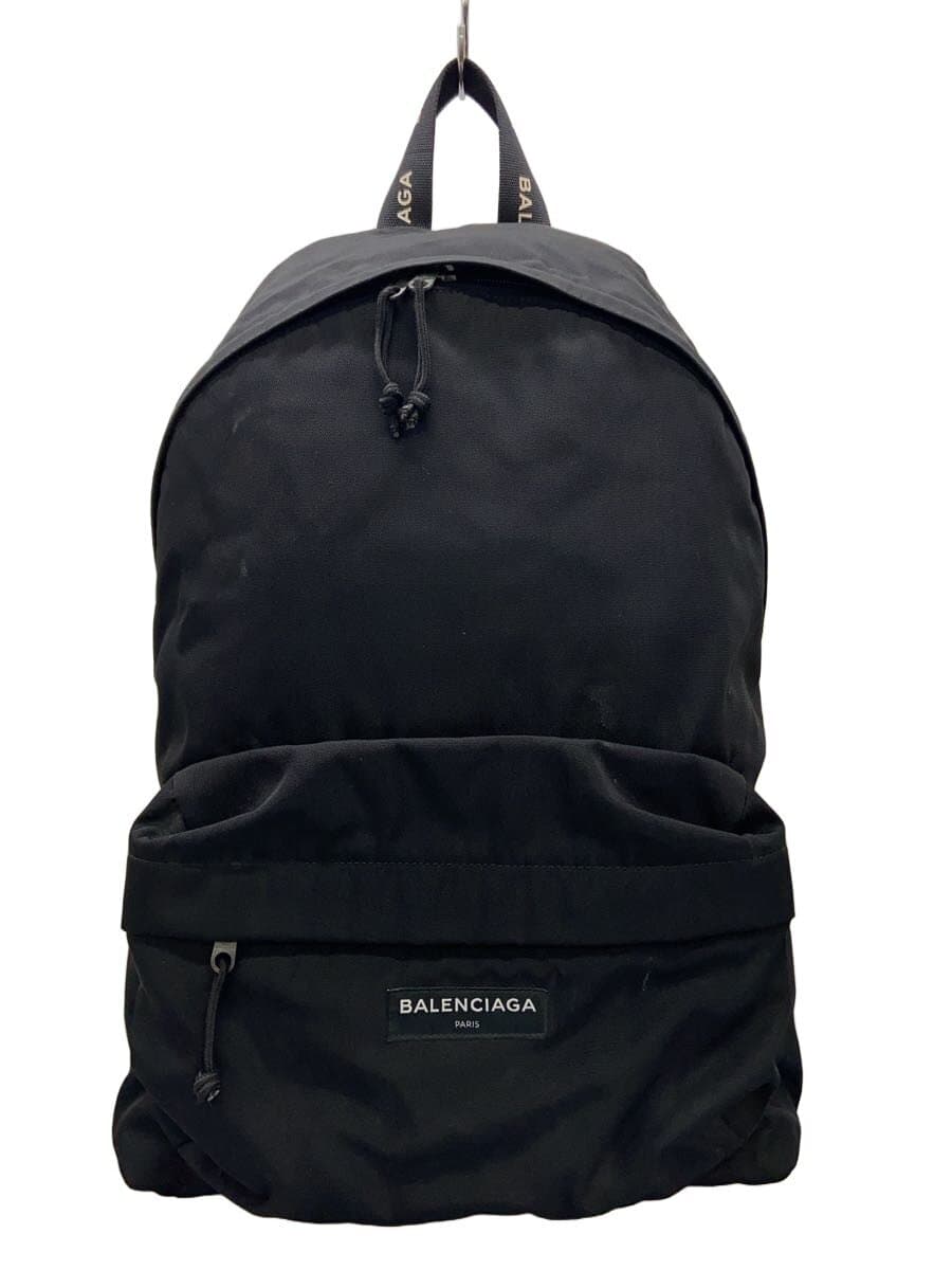 BALENCIAGA Explorer Backpack Consider Condition Backpack BLK Solid