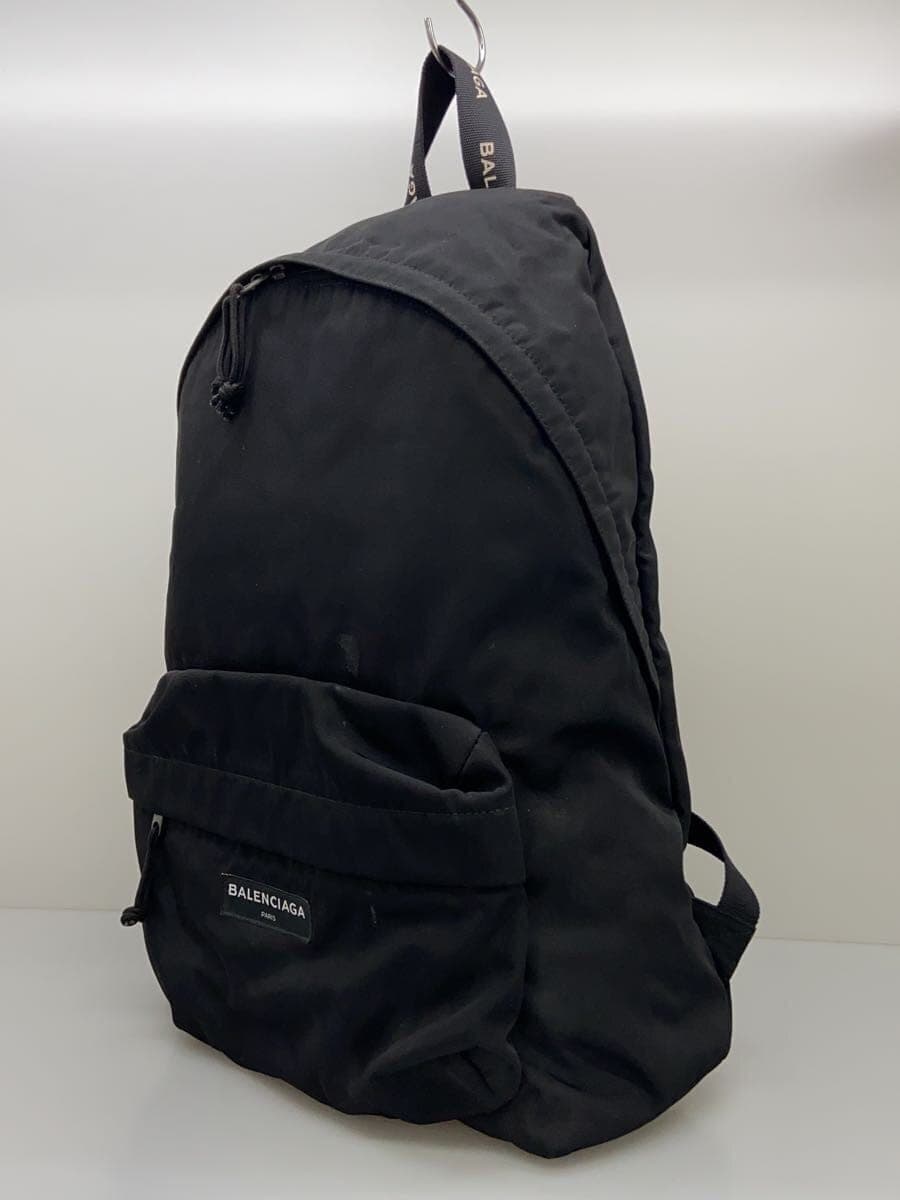BALENCIAGA Explorer Backpack Consider Condition Backpack BLK Solid 2