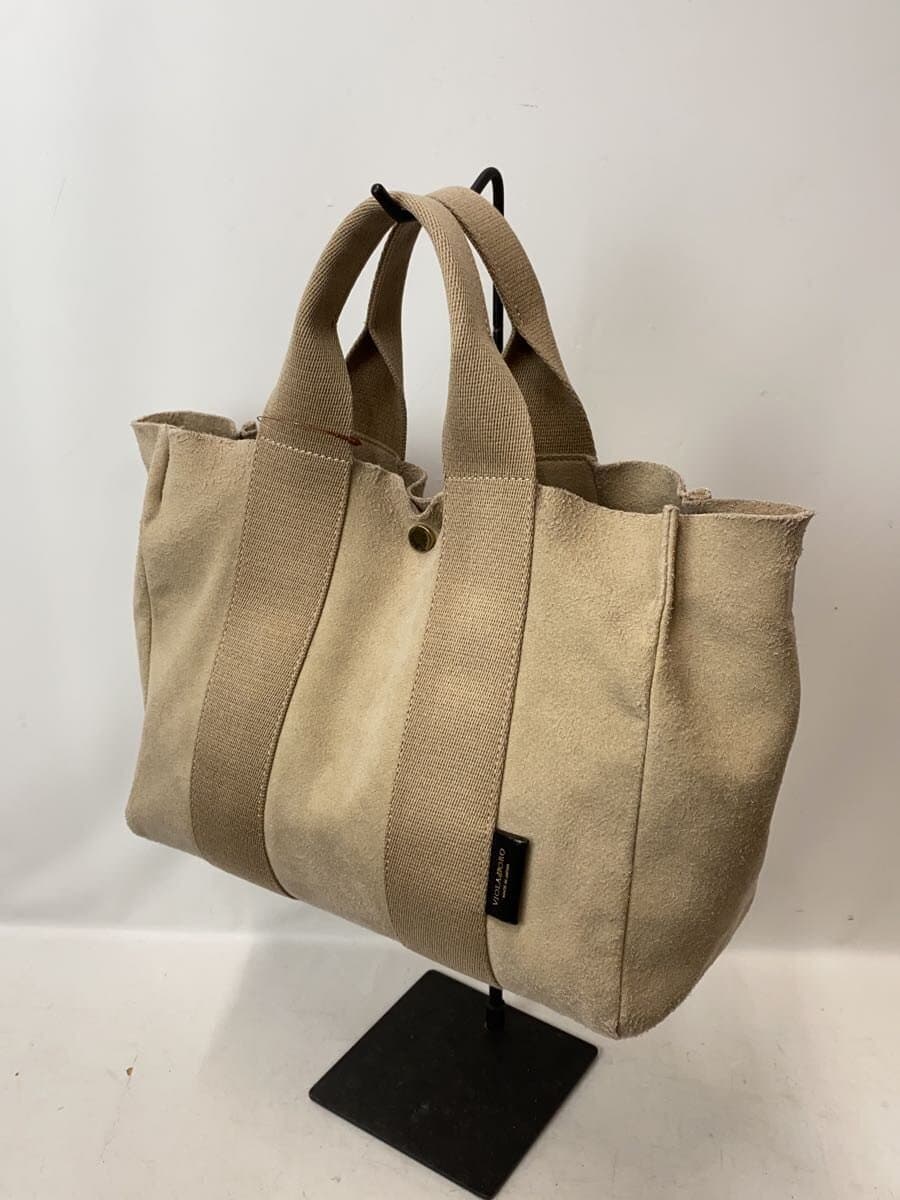 VIOL Ad’ORO2-Way Suede Tote Bag Suede BEG 2