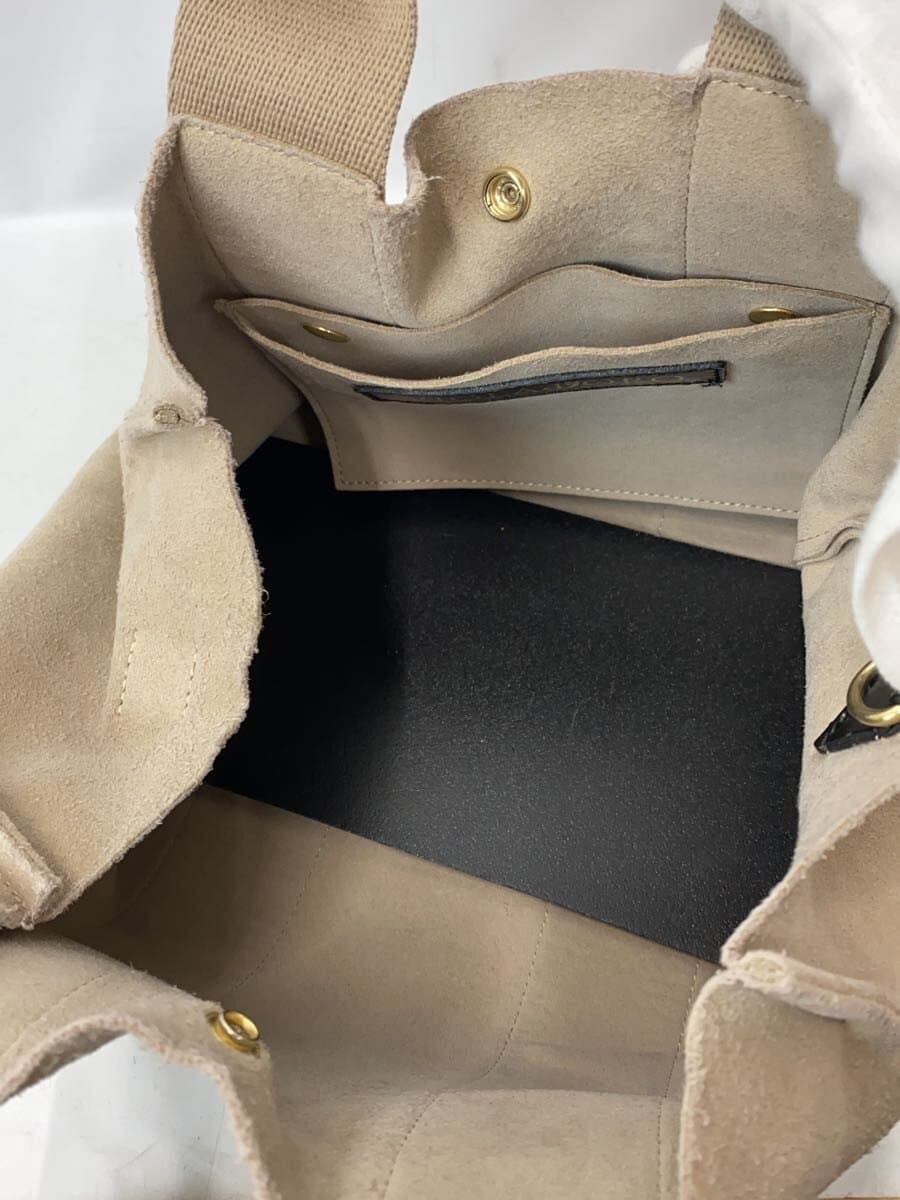 VIOL Ad’ORO2-Way Suede Tote Bag Suede BEG 6