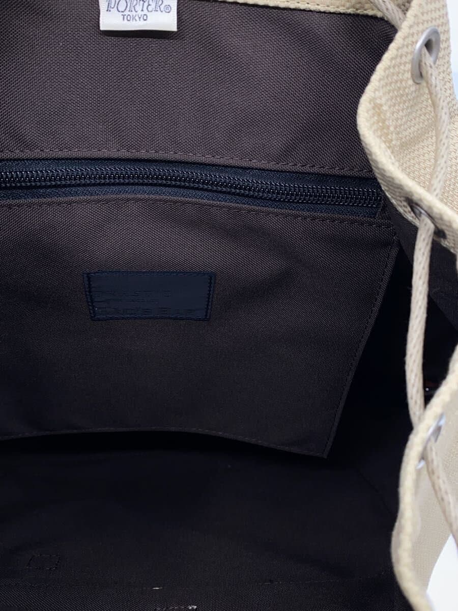 PORTER Backpack Canvas BEG 6