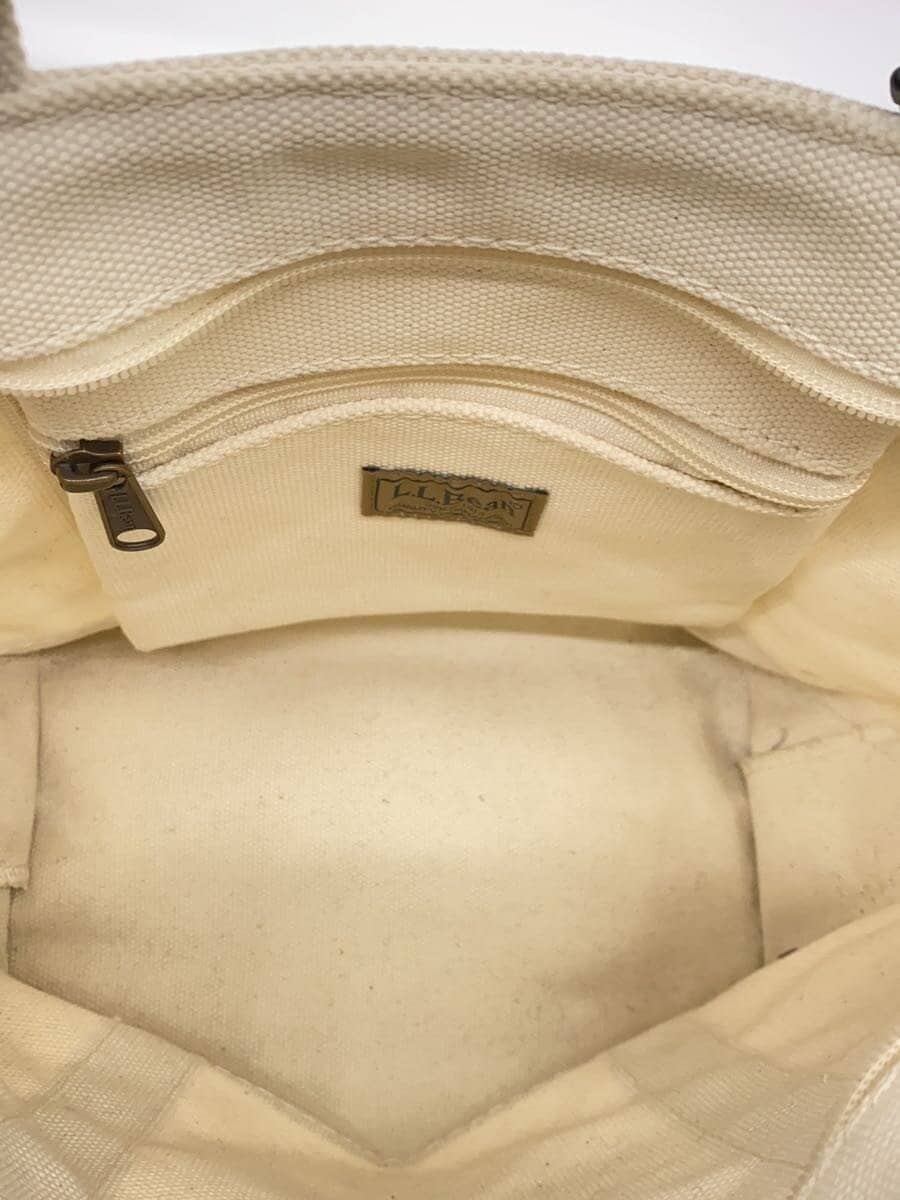 L.L.Bean Custom Tote MED Tote Bag Canvas GRN Solid Color 6