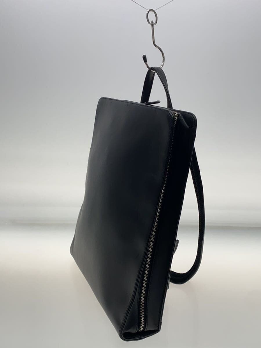 TRION Backpack Leather Black Plain 2
