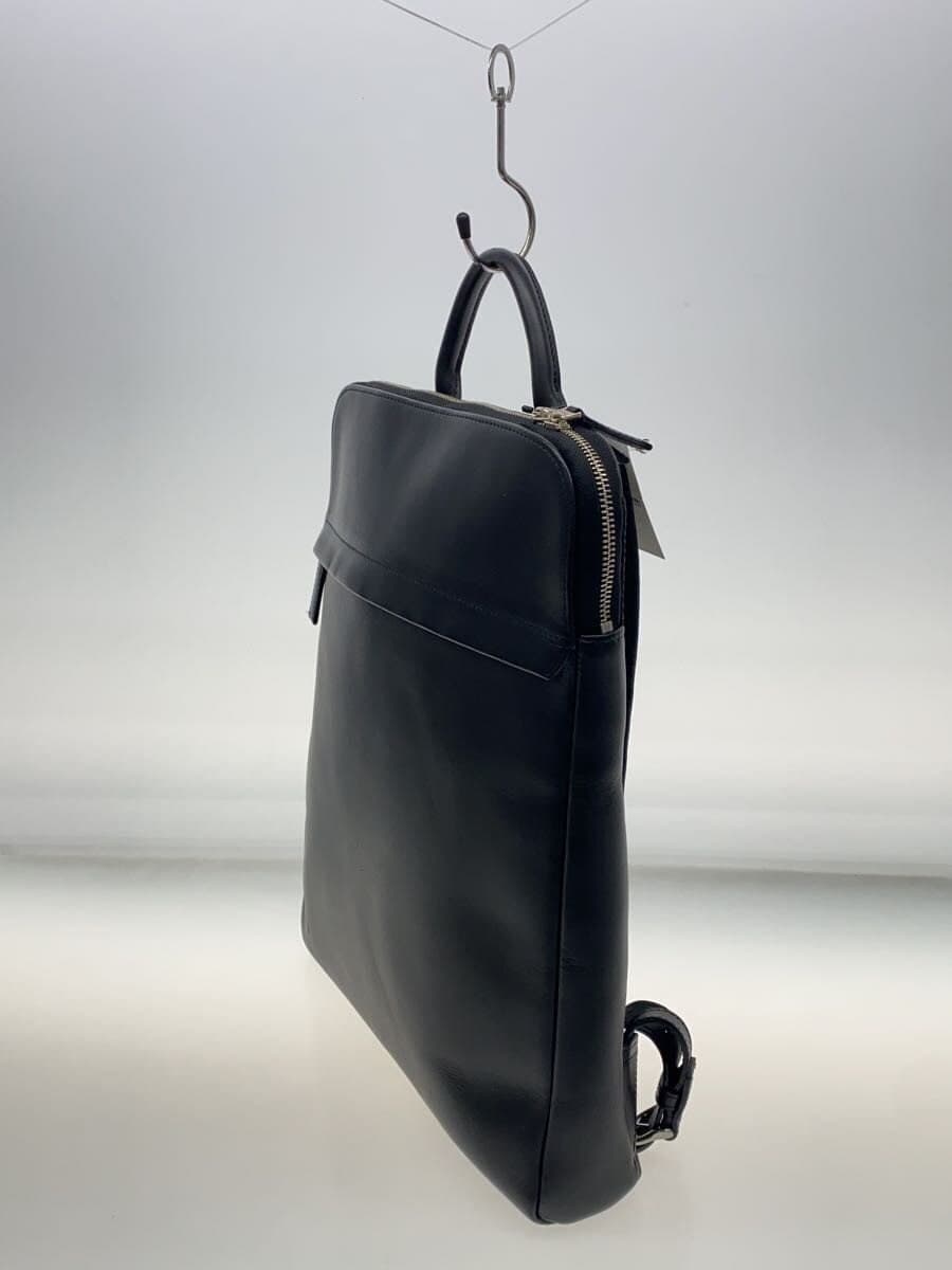 TRION Backpack Leather Black Solid Color 2