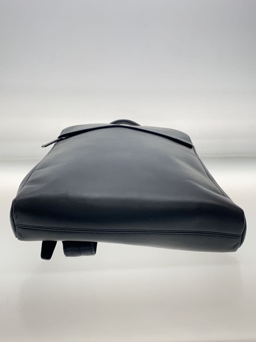 TRION Backpack Leather Black Solid Color 4