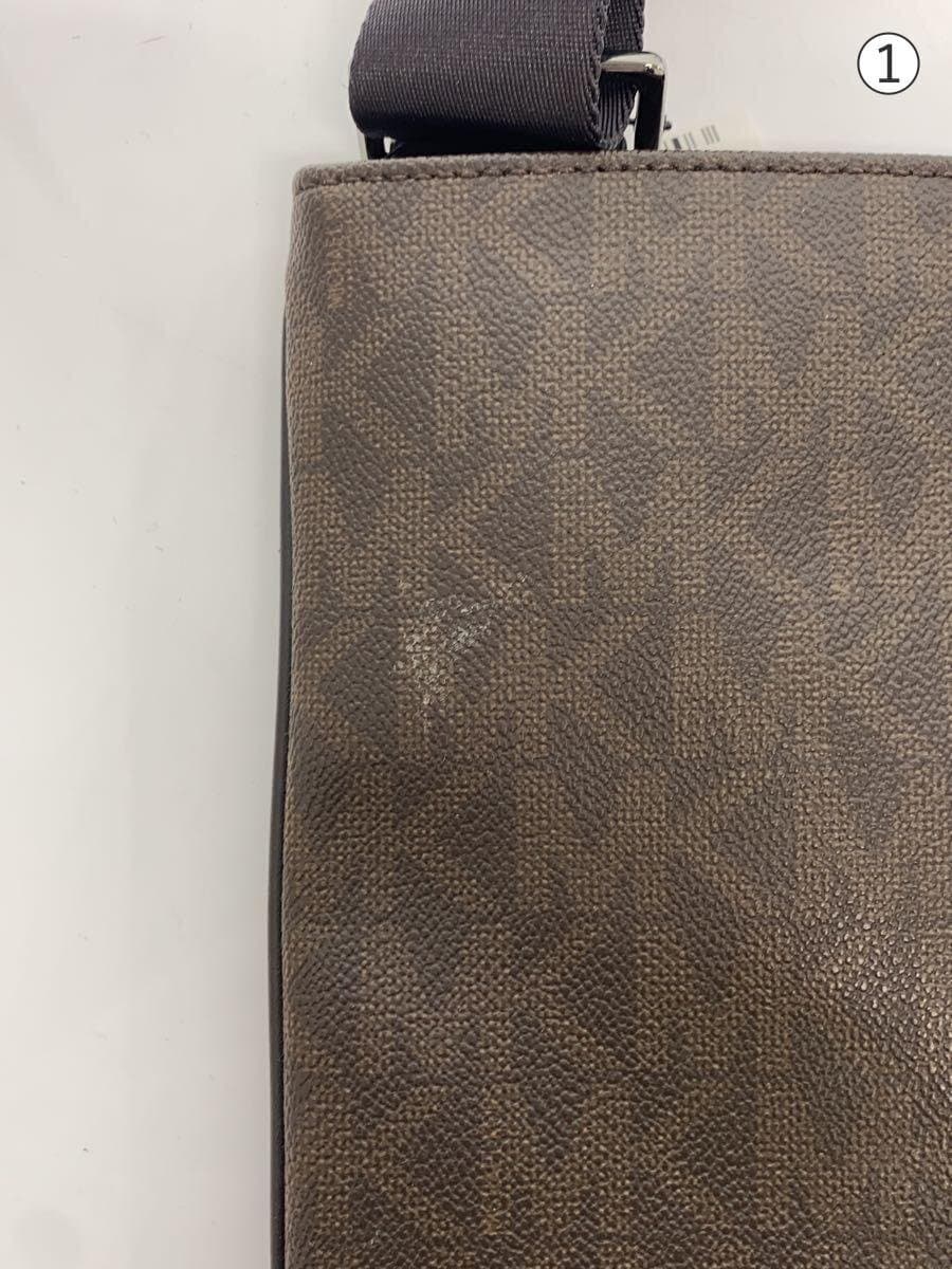 MICHAEL KORS Shoulder Bag Leather BRW Monogram 7