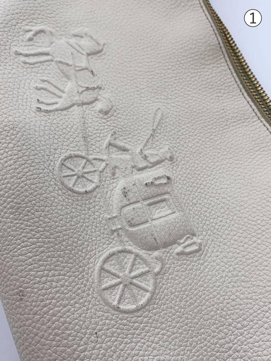 COACH Shoulder Bag_All Leather Leather WHT 33521 7