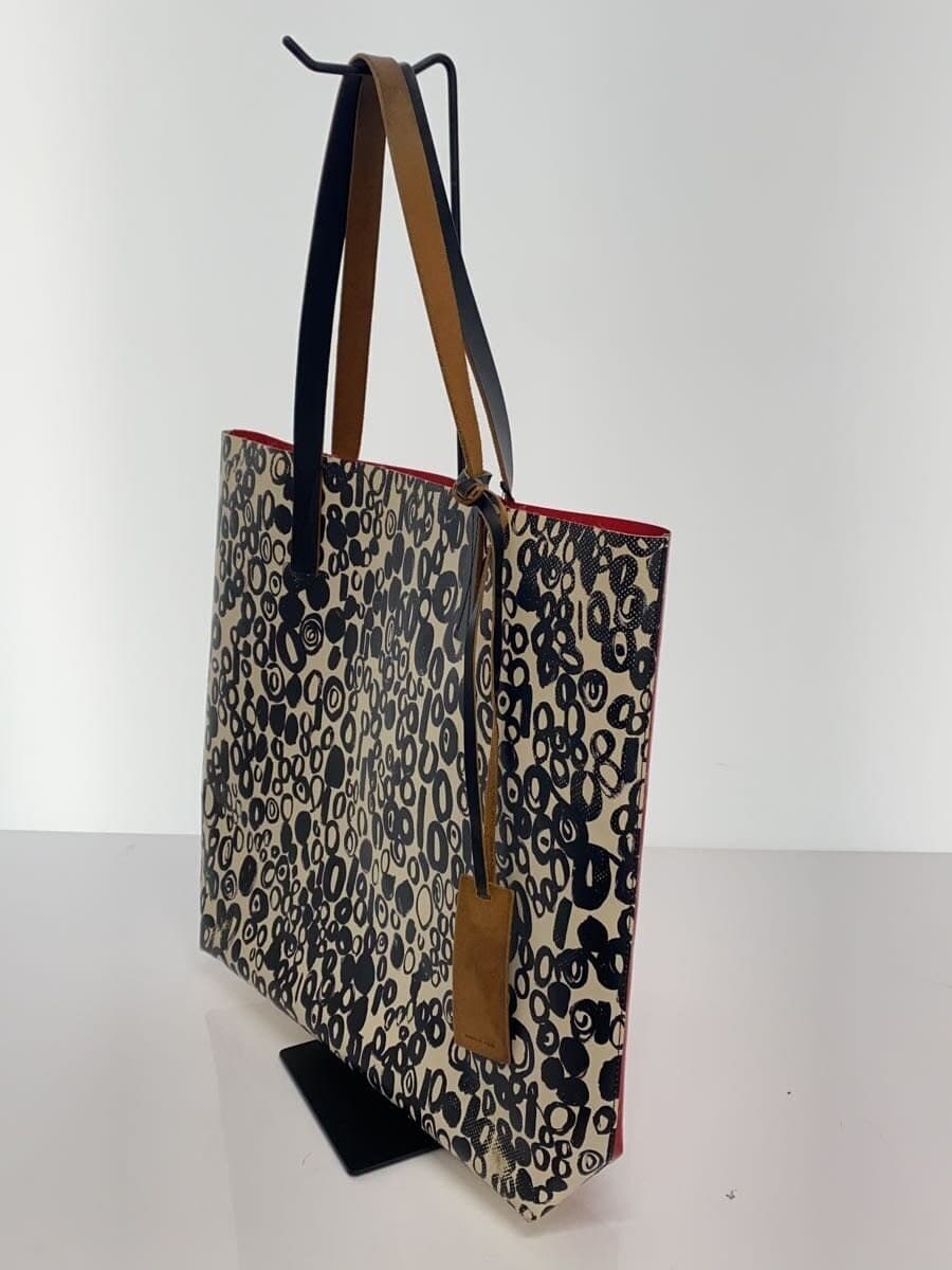 MARNI Tote Bag PVC RED All-over Print SHMPQ10A06 P3652 2
