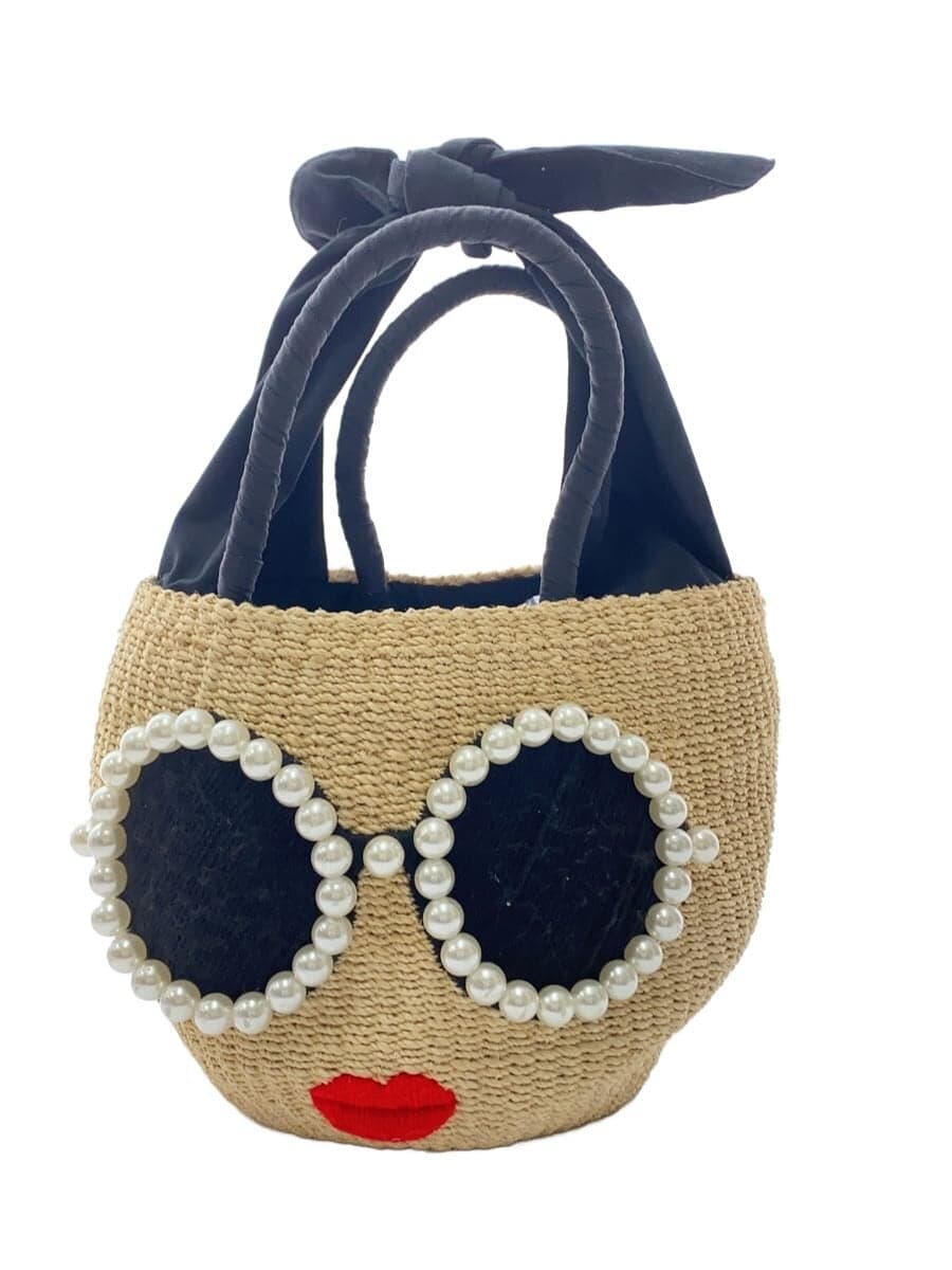 a-jolie Pearl Sunglasses Basket Bag Mini Handbag