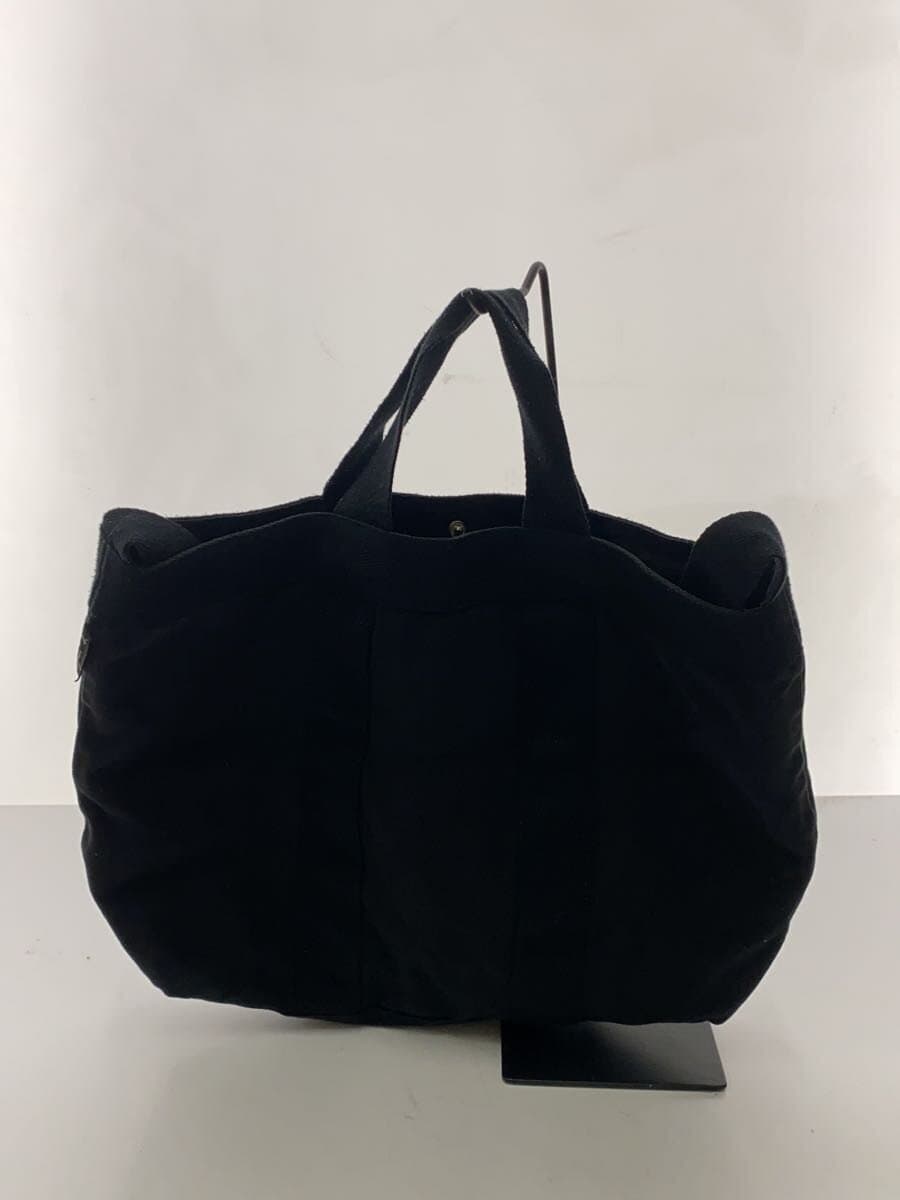 agnes b. Handbag Canvas BLK UAS25-02 3