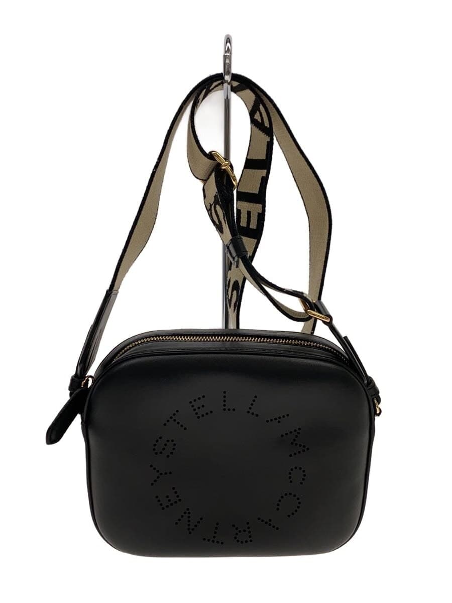 STELLA Mc CARTNEY Shoulder Bag Leather BLK 557907