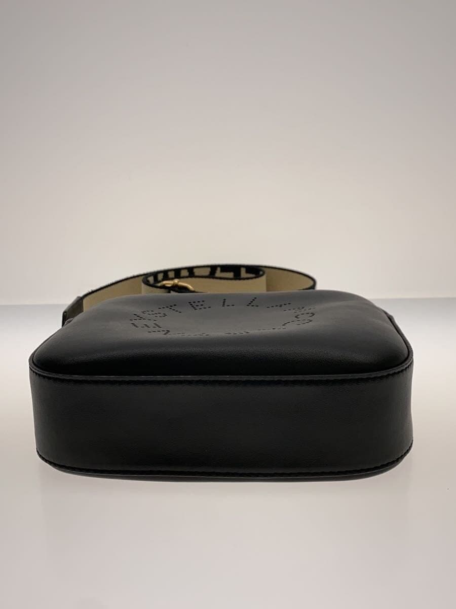 STELLA Mc CARTNEY Shoulder Bag Leather BLK 557907 4