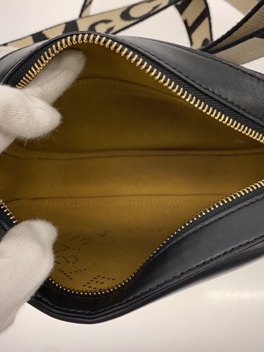 STELLA Mc CARTNEY Shoulder Bag Leather BLK 557907 6