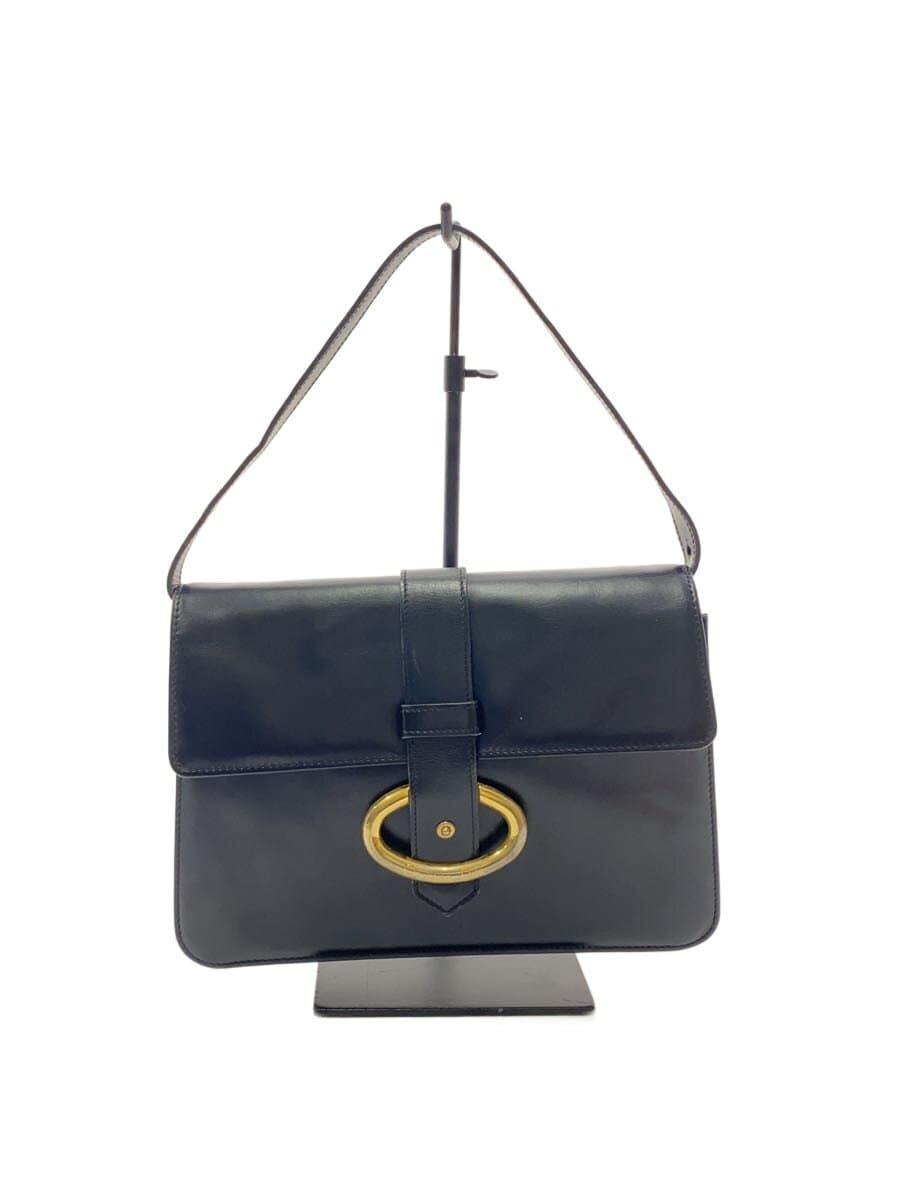 Christian Dior Handbag Leather BLK