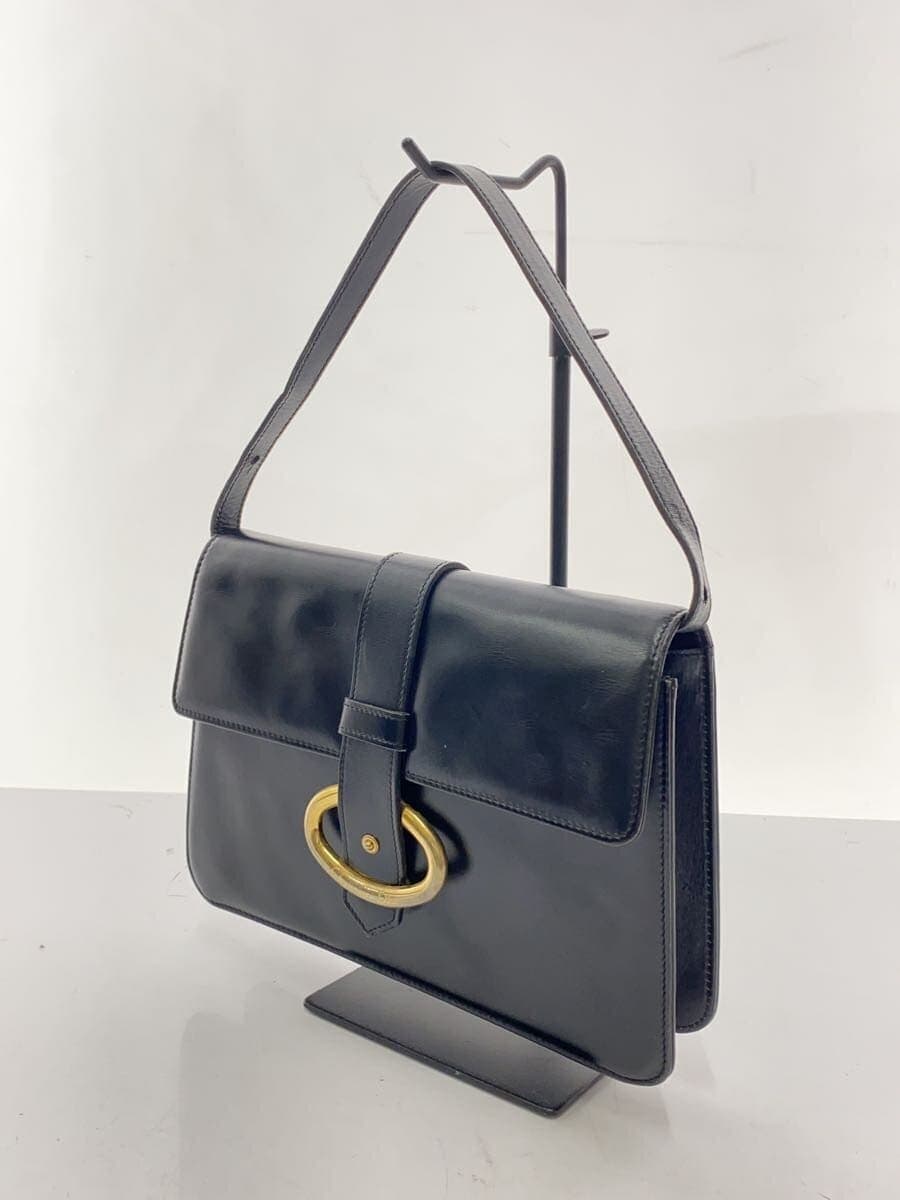 Christian Dior Handbag Leather BLK 2