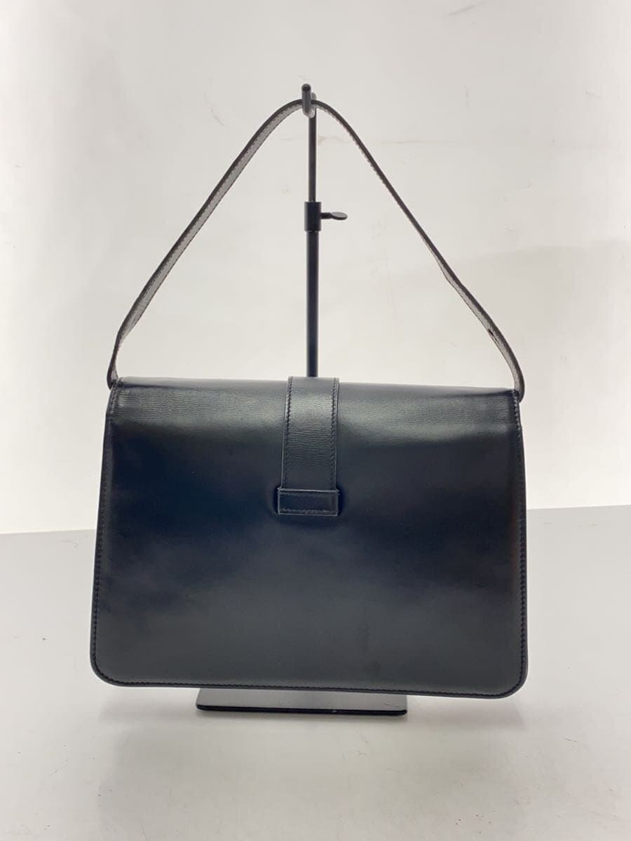 Christian Dior Handbag Leather BLK 3