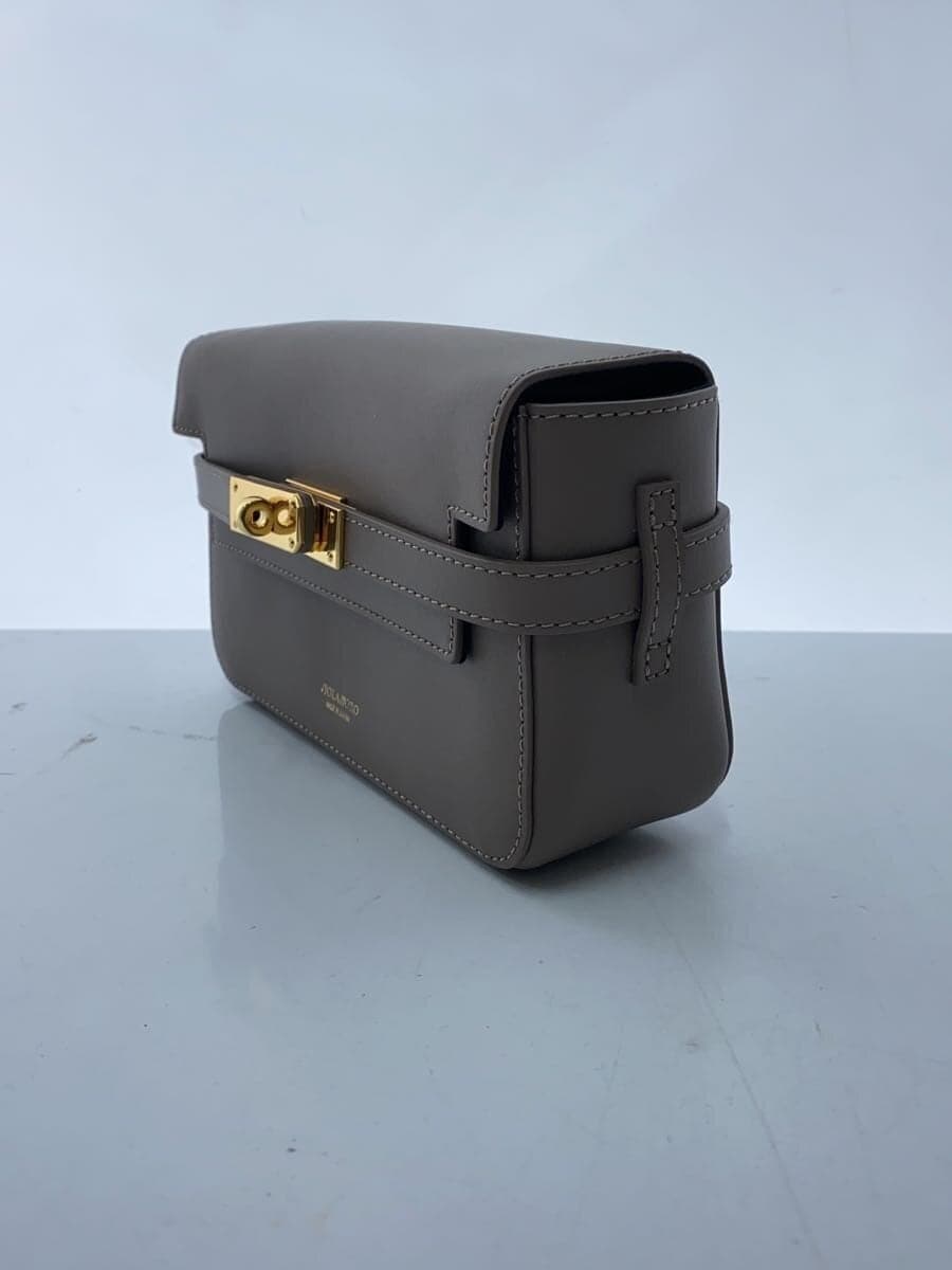 VIOL Ad’ORO Shoulder Bag Leather GRY 2