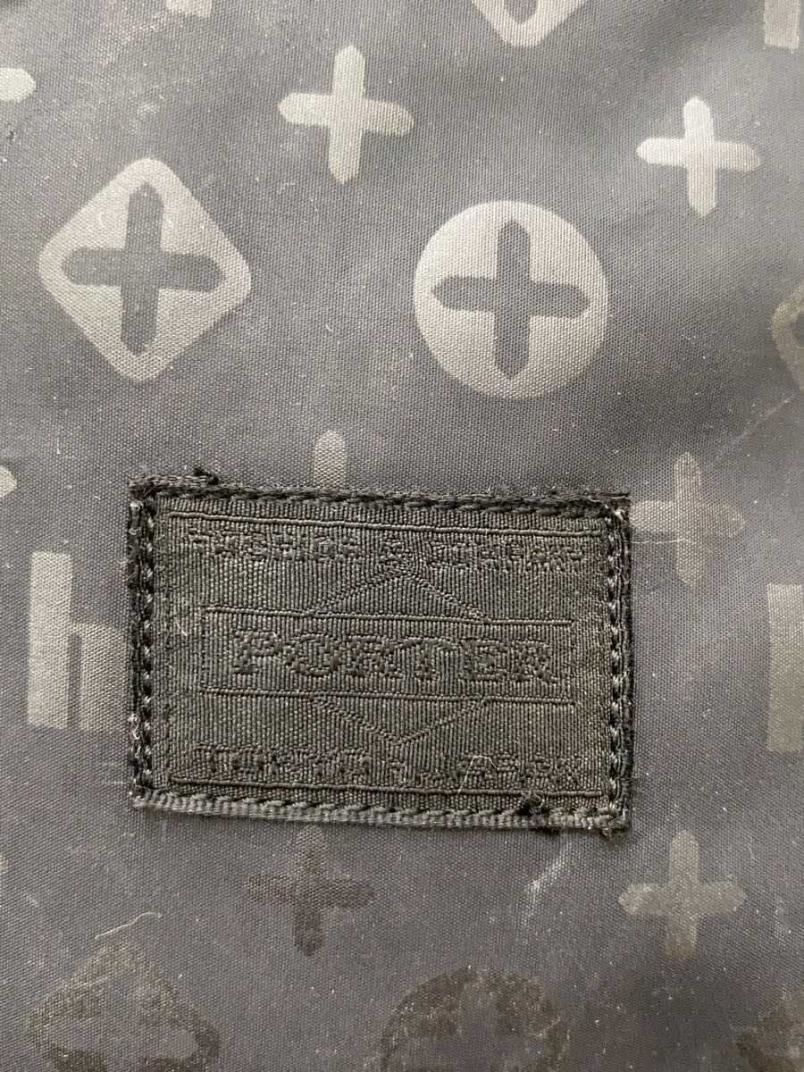 HEAD PORTER Shoulder Bag Nylon BLK All Over Pattern 5