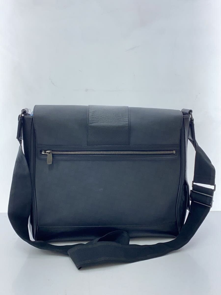 dunhill Shoulder Bag Leather BLK 3
