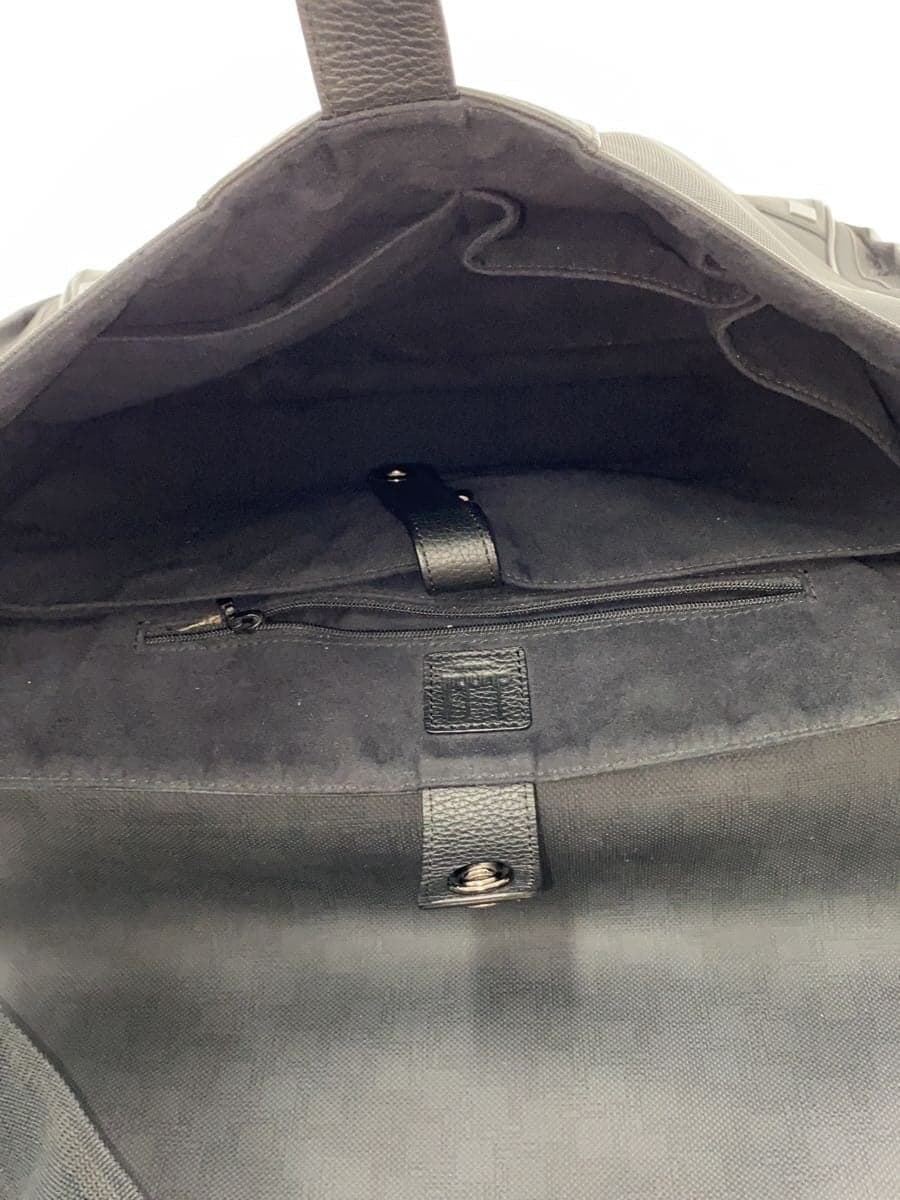 dunhill Shoulder Bag Leather BLK 6