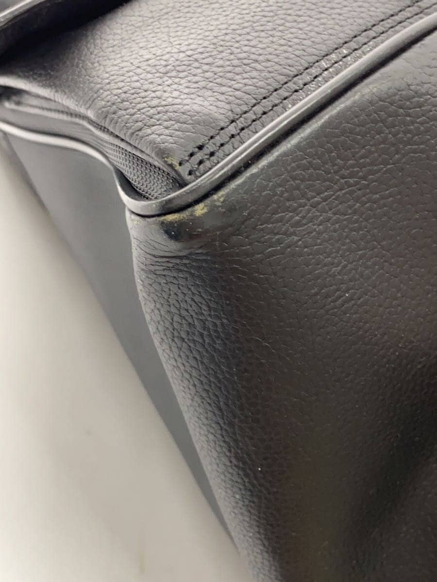 dunhill Shoulder Bag Leather BLK 9