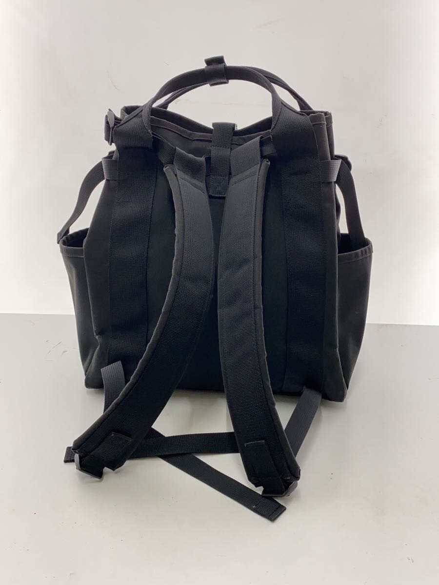 PORTER x B Jirushi YOSHIDA x B Jirushi YOSHIDA NEW UNION 2-Way Backpack Backpack BLK Solid 3