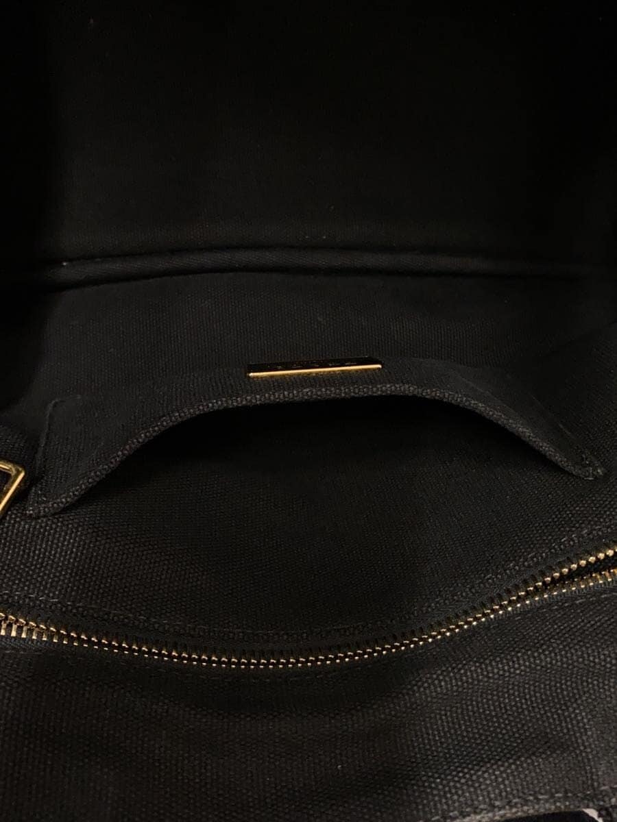 PRADACANAPA 2-Way Shoulder Bag Canvas BLK B24390 8