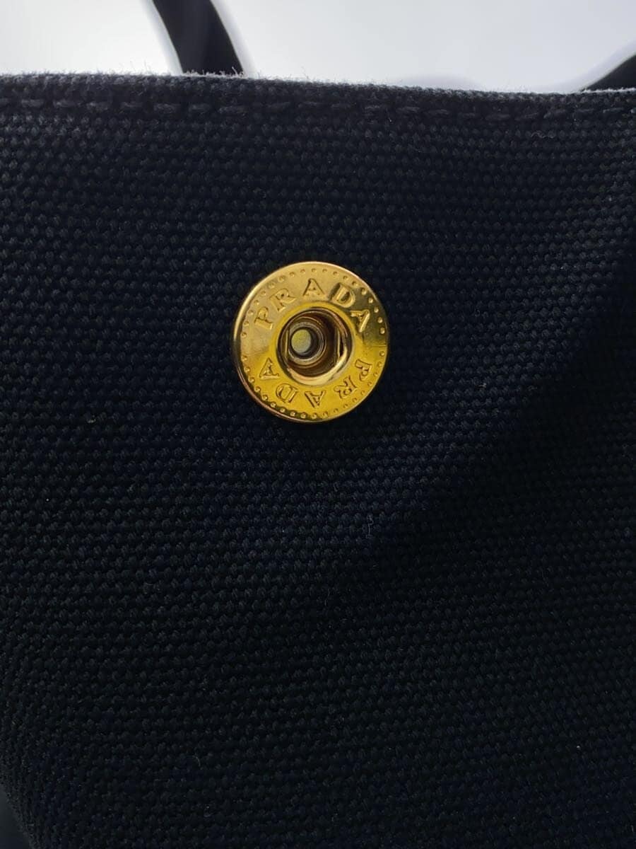 PRADACANAPA 2-Way Shoulder Bag Canvas BLK B24390 9