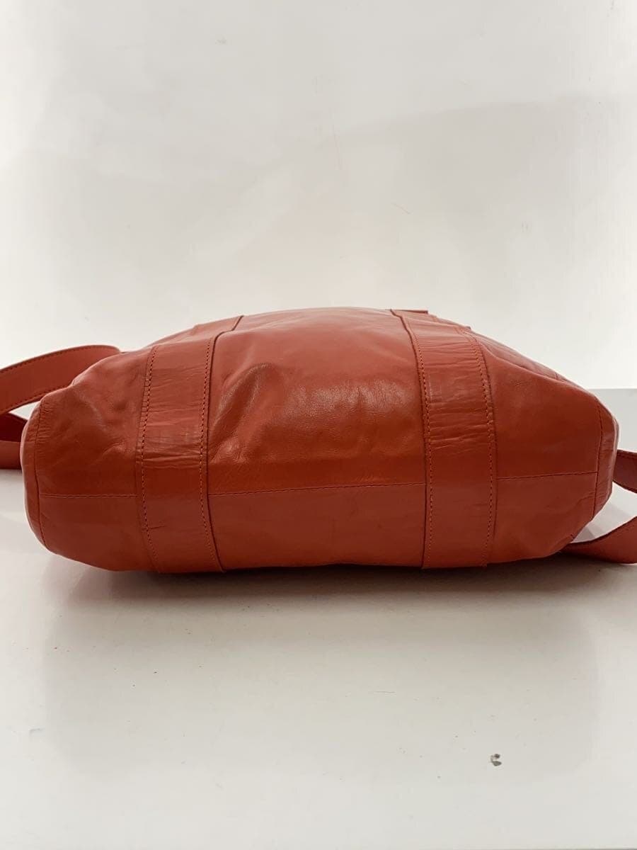 m08512-Way WEEKEND BAG Tote Bag Leather ORN Solid 4