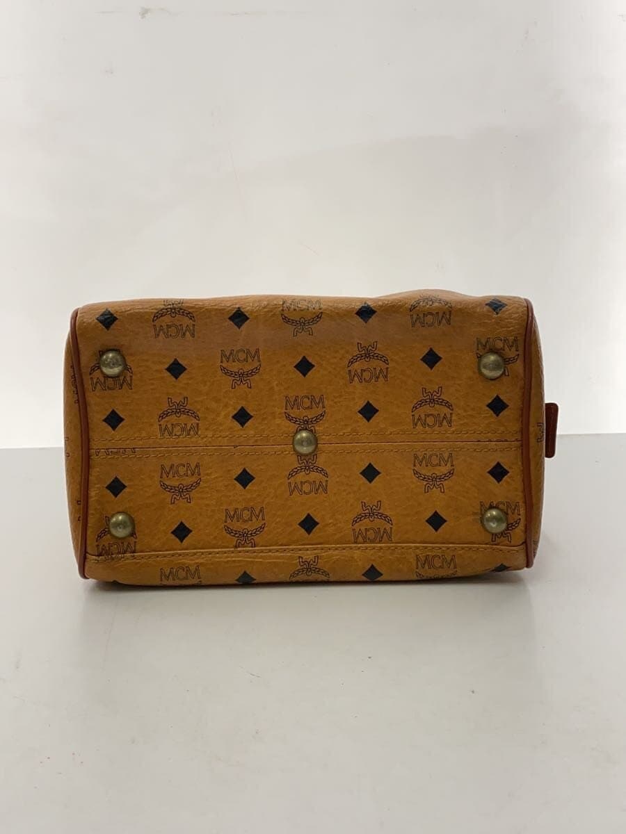 MCM Boston Bag Leather CML All Over Pattern 4