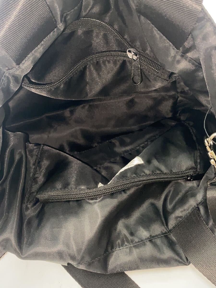 ATAOStrawberryMe Drawstring Bag Shoulder Bag Embroidery Nylon BLK 6