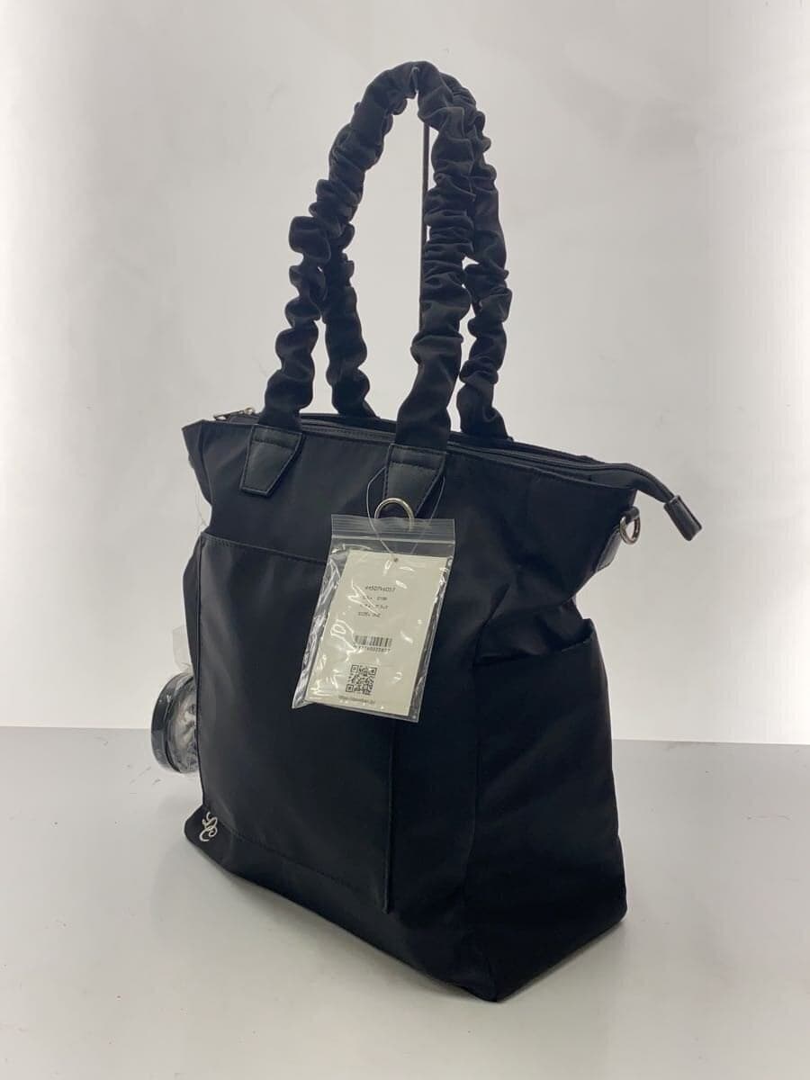DONOBAN × COCO Frill Handle Tote Bag Tote Bag Nylon BLK dq507bg057 2