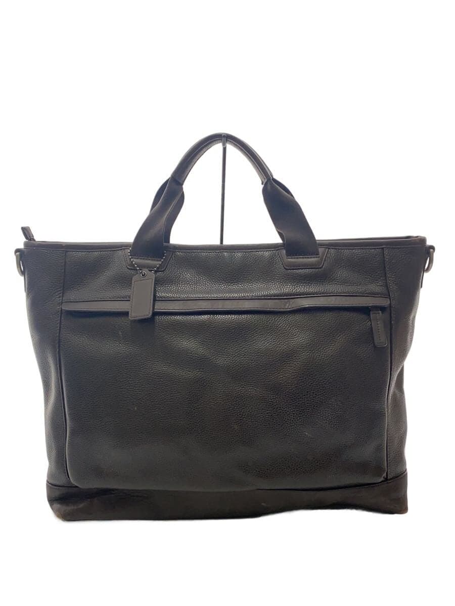 COACH Tote Bag_All Leather Leather BRW Shoulder Out of Stock F70926