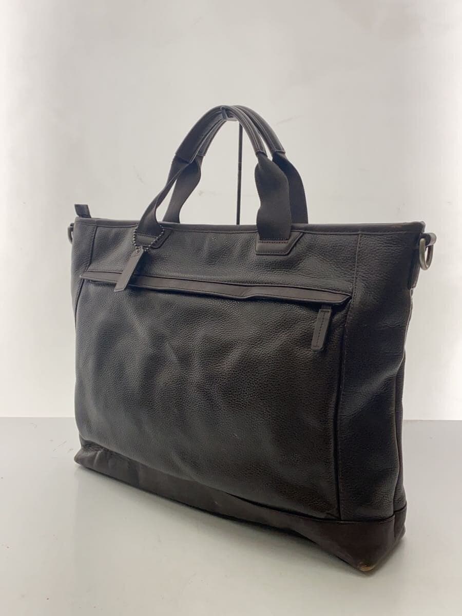 COACH Tote Bag_All Leather Leather BRW Shoulder Out of Stock F70926 2