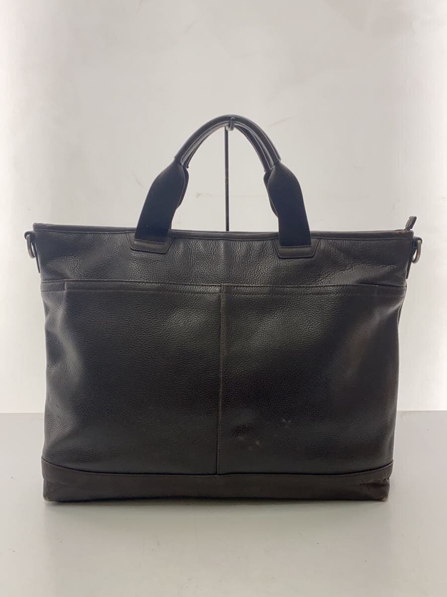 COACH Tote Bag_All Leather Leather BRW Shoulder Out of Stock F70926 3