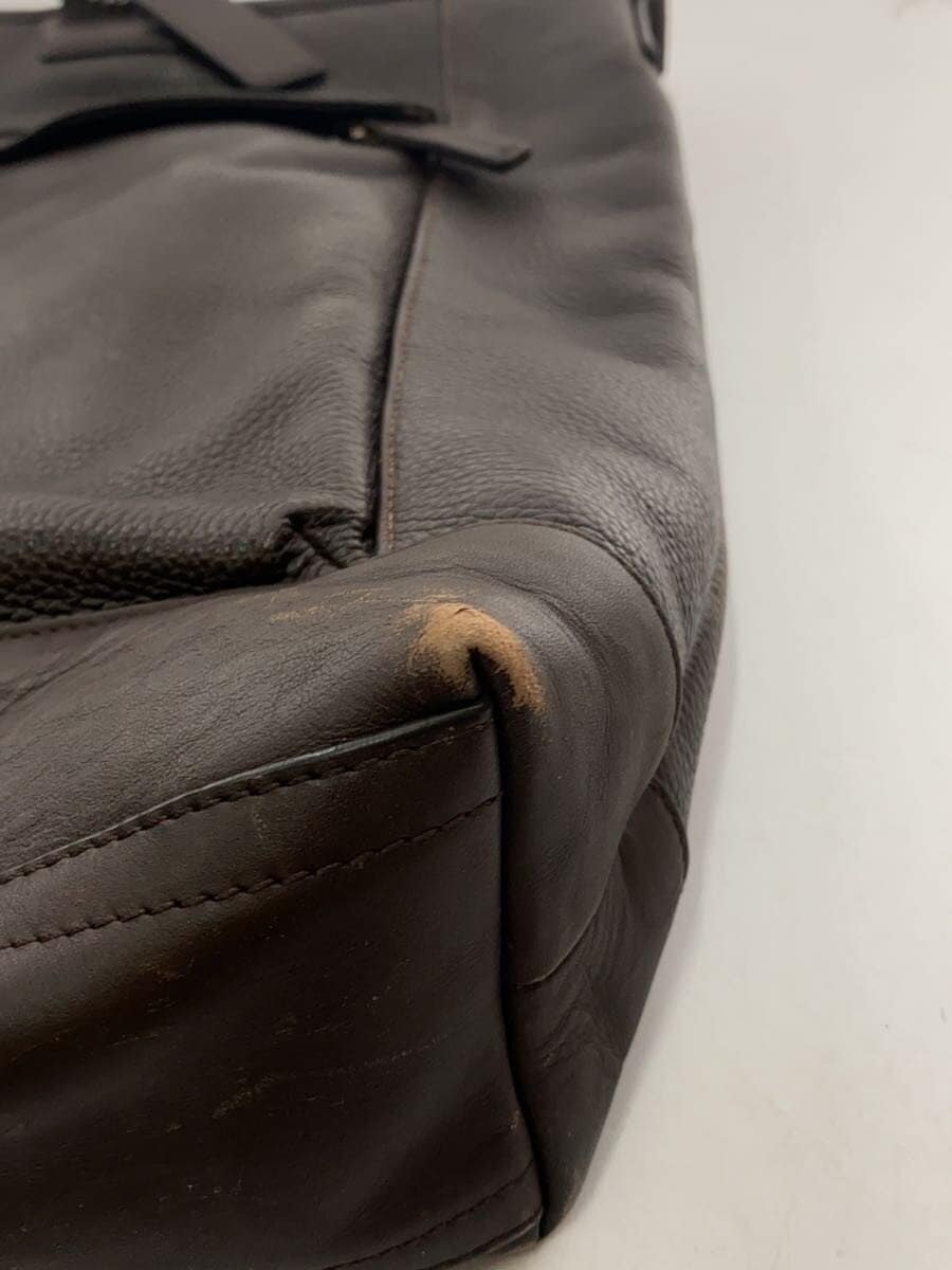 COACH Tote Bag_All Leather Leather BRW Shoulder Out of Stock F70926 7