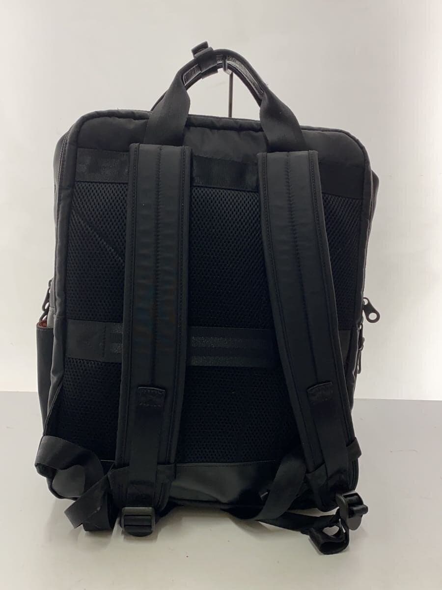 BERMAS Backpack Nylon Black Plain 3