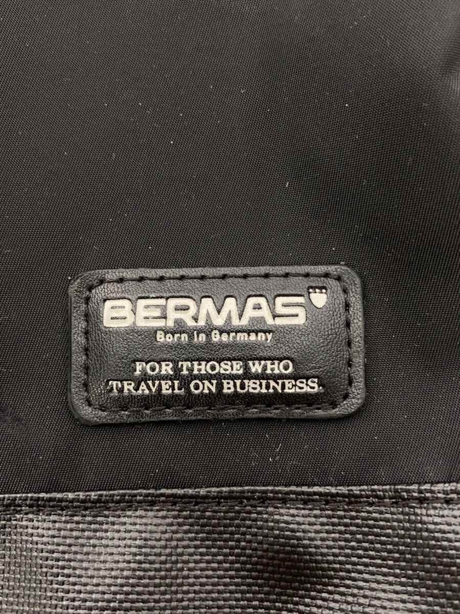 BERMAS Backpack Nylon Black Plain 5