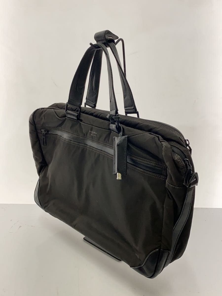 PELLE BORSA 2WAY Business Bag Nylon BLK Used condition 2