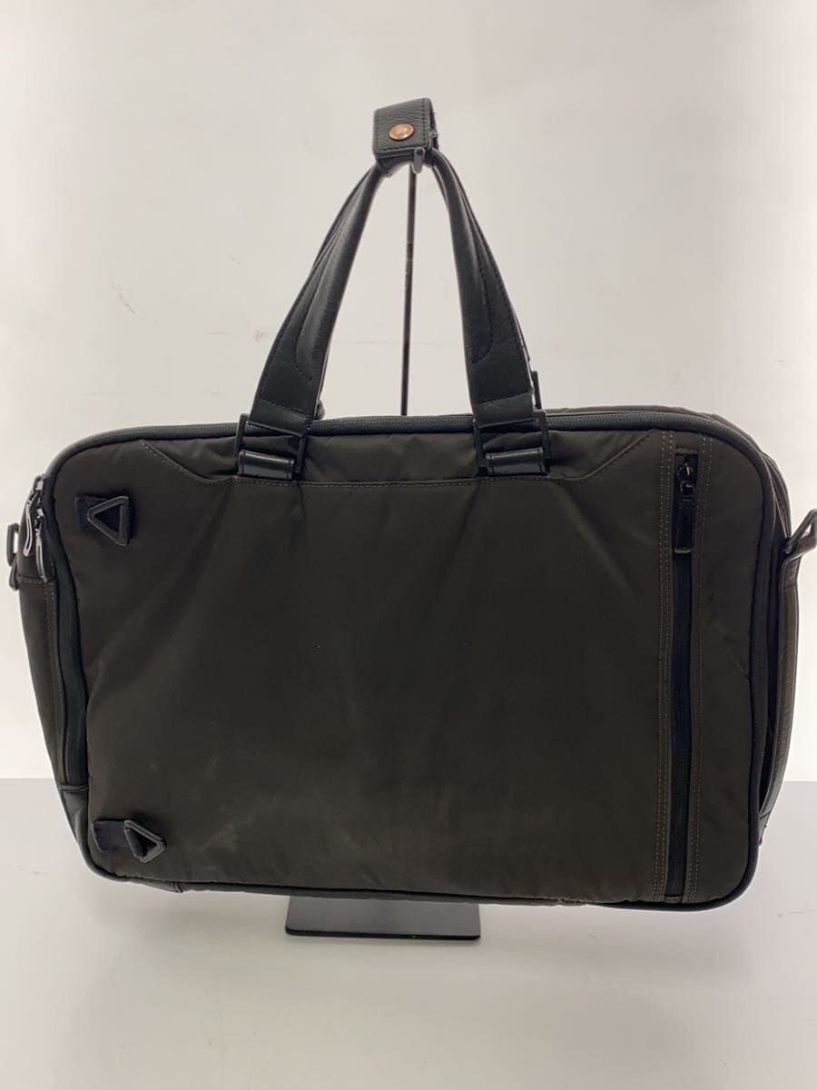 PELLE BORSA 2WAY Business Bag Nylon BLK Used condition 3