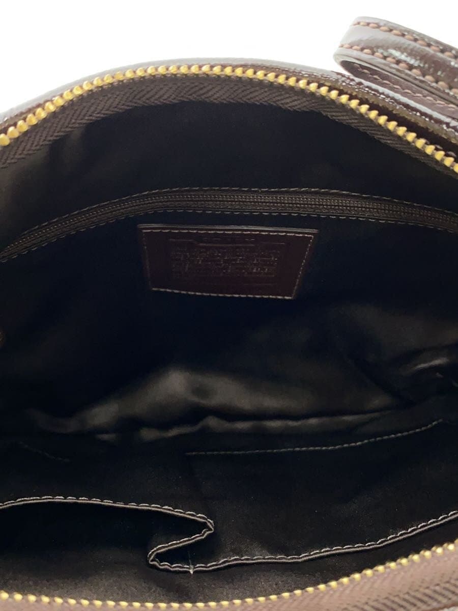 COACH Signature Shoulder Bag Canvas BRW All-over Pattern 11642 6