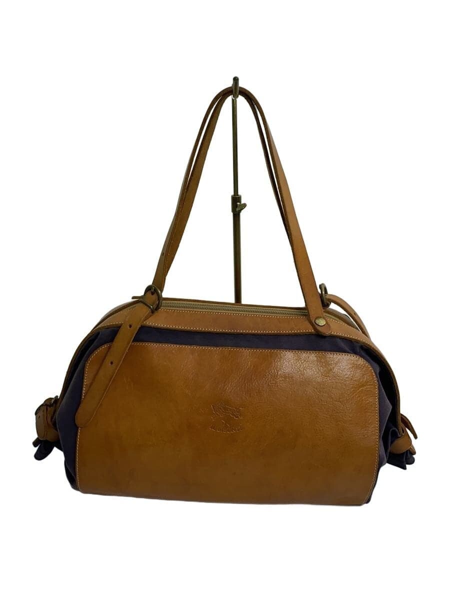 IL BISONTE Tote Bag Leather NVY
