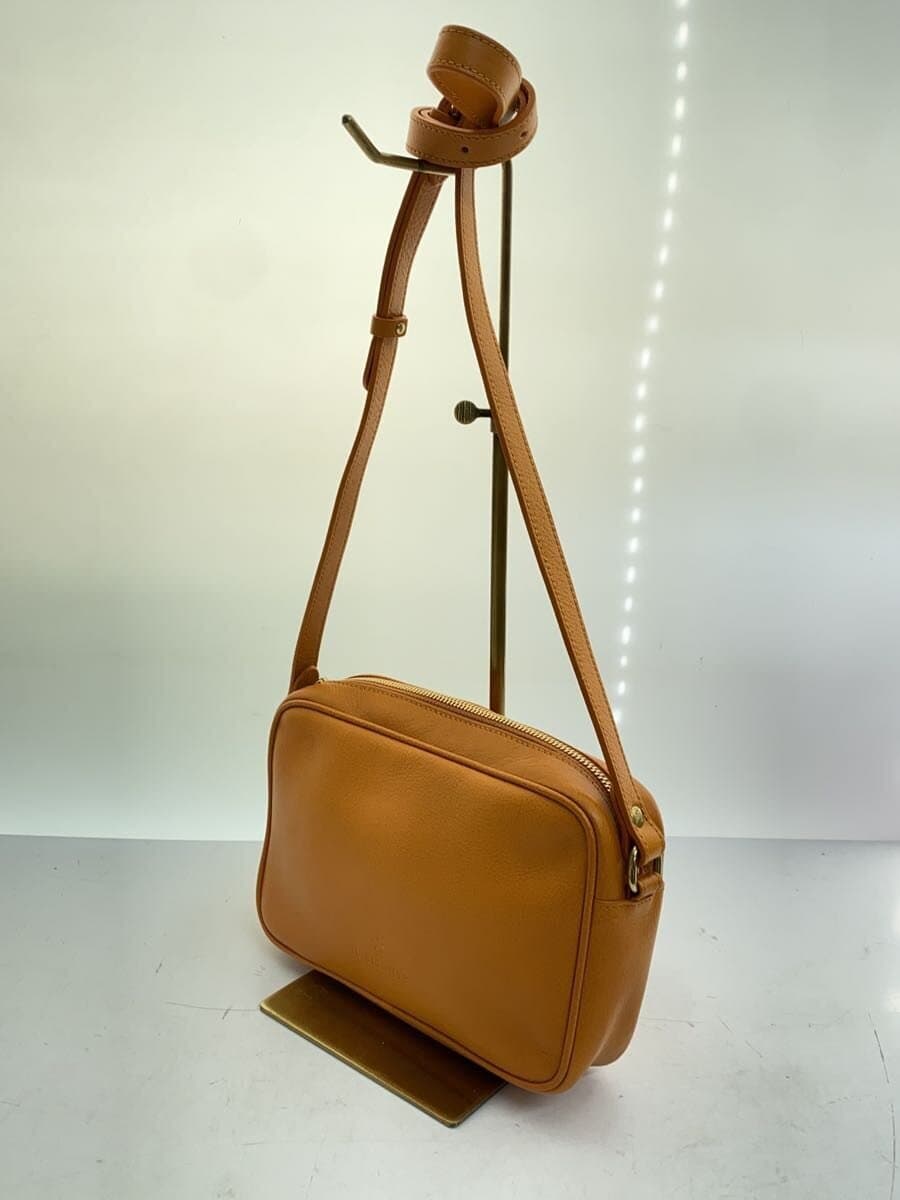 IL BISONTE Shoulder Bag Leather YLW BCR327 2