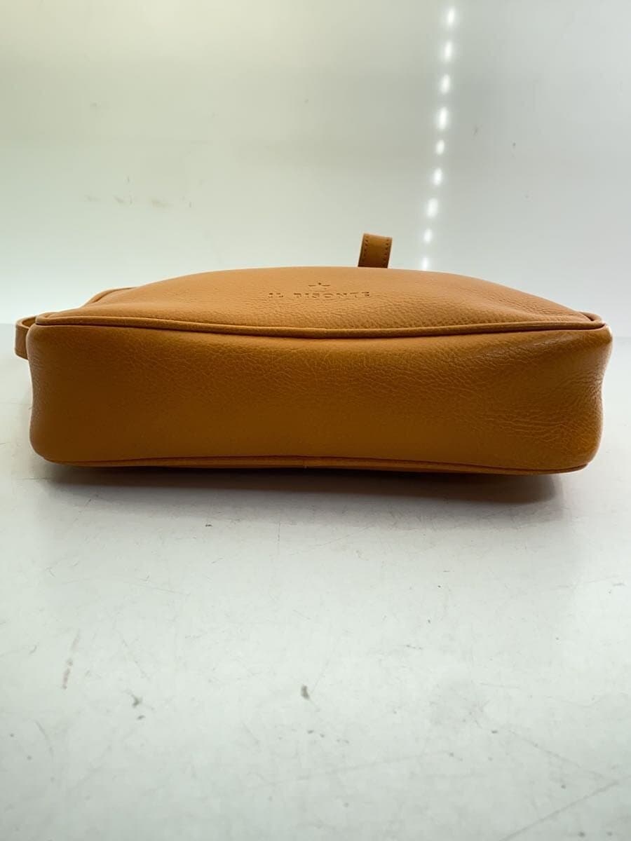 IL BISONTE Shoulder Bag Leather YLW BCR327 4