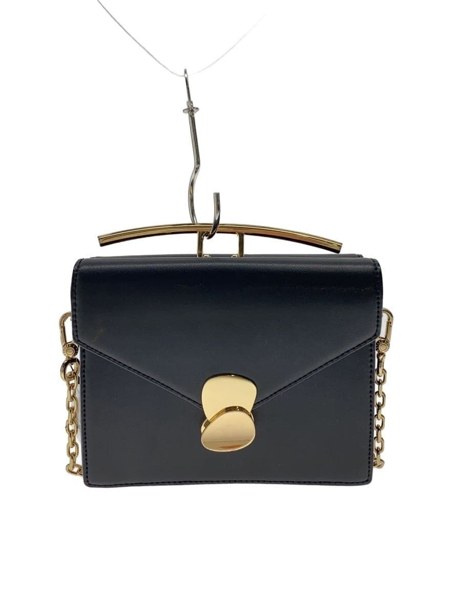 CHARLES&KEITH Shoulder Bag Faux Leather BLK 50840181